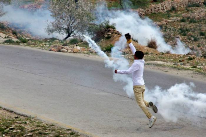throwing back teargas - pscc